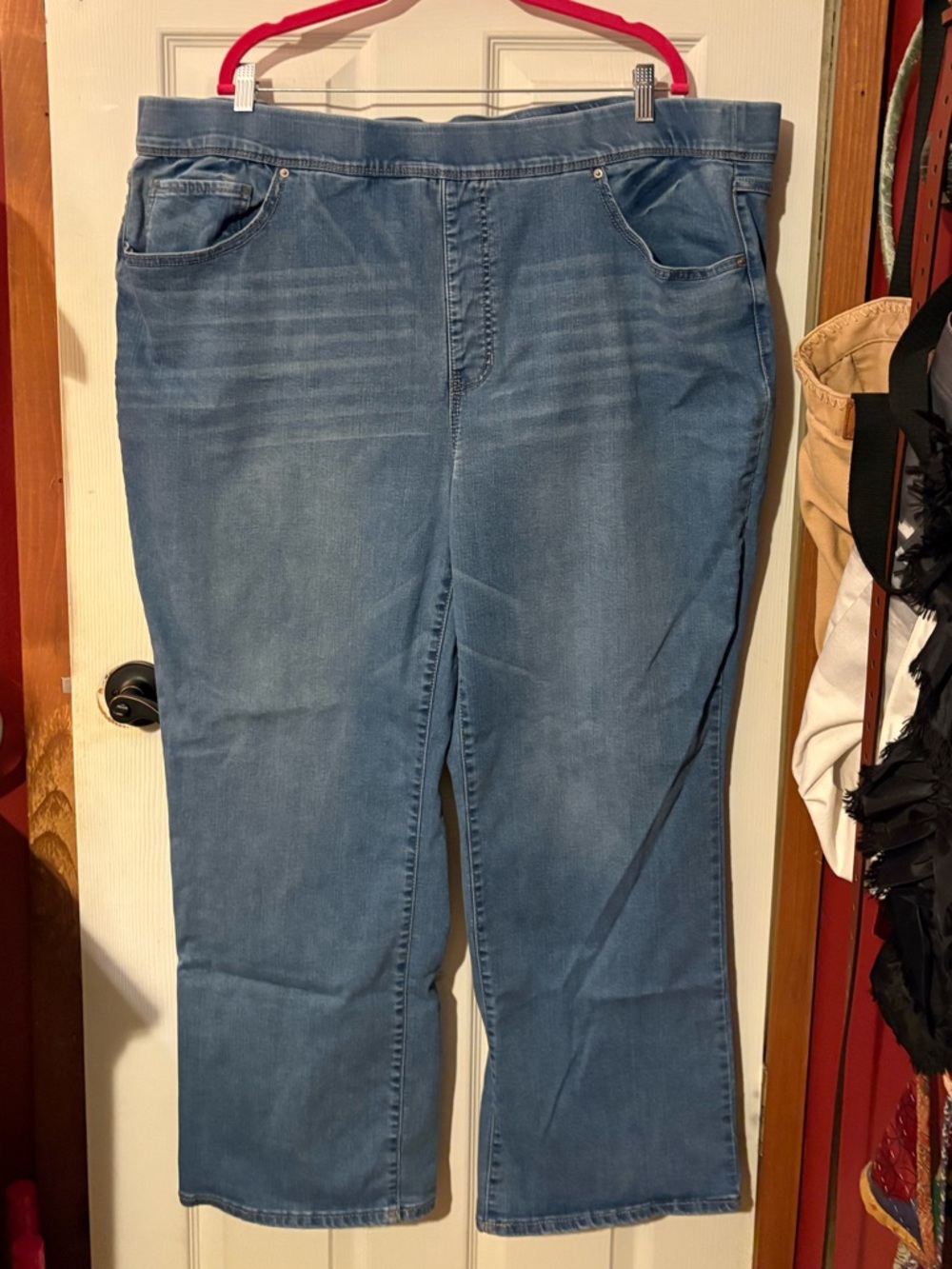 Terra & Sky Light Blue Pull-on Jeans